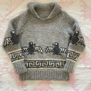 Cowichan thunderbird pullover